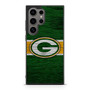 Green Bay Packer Wooden Style Samsung Galaxy S24 Ultra Case