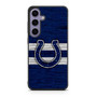 Indianapolis Colts Wooden Style Samsung Galaxy S24 Series Case