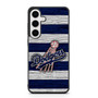Los Angeles Dodgers Wooden Style Samsung Galaxy S24+ Case