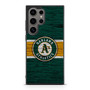 Oakland Athletics Wooden Style Samsung Galaxy S24 Ultra Case