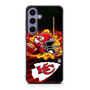 KC chiefs On Fire Samsung Galaxy S25 Case