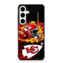 KC chiefs On Fire Samsung Galaxy S25+ Case