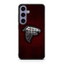 Atlanta Falcons Metal logo Samsung Galaxy S25 Series Case