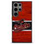 Baltimore Orioles Wooden Style Samsung Galaxy S25 Ultra Case