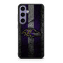 Baltimore Ravens Asphalt Style Samsung Galaxy S25 Series Case