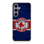Boston Red Sox Wooden Style Samsung Galaxy S25 Series Case