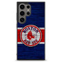 Boston Red Sox Wooden Style Samsung Galaxy S25 Ultra Case