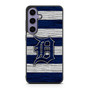 Detroit Tigers Wooden Style Samsung Galaxy S25 Series Case