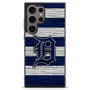 Detroit Tigers Wooden Style Samsung Galaxy S25 Ultra Case