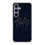 New York Yankees Blue metal Samsung Galaxy S25 Series Case