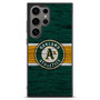 Oakland Athletics Wooden Style Samsung Galaxy S25 Ultra Case
