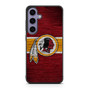 Washington Commanders Wooden Style Samsung Galaxy S25 Series Case
