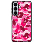 Bape Pink Camo Samsung Galaxy S26+ Case