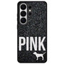 Black Glitter Victoria's Secret Samsung Galaxy S26 Ultra Case