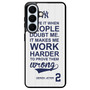 Derek Jeter Quote Samsung Galaxy S26+ Case