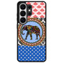elephant aztec floral art Samsung Galaxy S26 Ultra Case