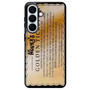Golden Ticket Samsung Galaxy S26+ Case