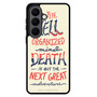 Harry Potter Quotes 2 Samsung Galaxy S26 Case