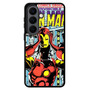 Iron Man Marvel Comic Cover Samsung Galaxy S26 Case
