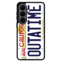 Outatime Back To The Future California License Plate Samsung Galaxy S26 Case