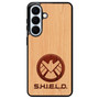shield wood Samsung Galaxy S26+ Case