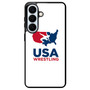 Usa Wrestling League Logo Samsung Galaxy S26+ Case