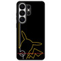 Pikachu pokemon line Samsung Galaxy S26 Ultra Case
