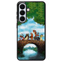 Winnie the pooh playing Samsung Galaxy S26+ Case