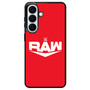 WWE raw red Samsung Galaxy S26+ Case