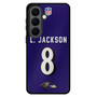 Baltimore Ravens Lamar Jackson Ravens Pride Samsung Galaxy S26 Case