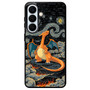Charizard Inferno Beneath the Starry Night Pokemon Samsung Galaxy S26+ Case