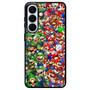 Mario Luigi Collages Samsung Galaxy S26+ Case