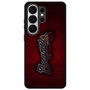 Atlanta Braves Red Metal Style Samsung Galaxy S26 Ultra Case