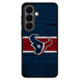 Houston Texans Wooden Style Samsung Galaxy S26 Case