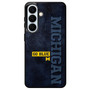 Michigan Wolverine Go Blue Samsung Galaxy S26+ Case