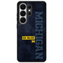 Michigan Wolverine Go Blue Samsung Galaxy S26 Ultra Case
