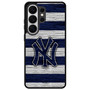 New York Yankees Wooden Style Samsung Galaxy S26 Ultra Case
