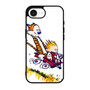 Calvin and Hobbes Riding Imagination Car iPhone 17e Case