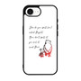 Winnie the pooh love quote iPhone 17e Case