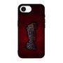 Atlanta Braves Red Metal Style iPhone 17e Case