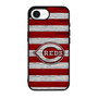 Cincinnati Reds Wooden Style iPhone 17e Case