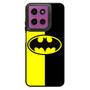 Batman Old Logo With Black & Yellow Background Motorola Moto G 2026 Case