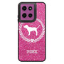 Glitter Pink Dog Logo Motorola Moto G 2026 Case