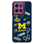 Michigan Wolverines themed decals Motorola Moto G 2026 Case