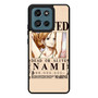 One Piece Bounty Nami Motorola Moto G Play 2026 Case