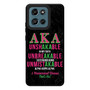 Alpha Kappa Alpha Unshakable Motorola Moto G Play 2026 Case