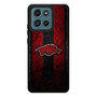 Arkansas Razorbacks Asphalt Style Motorola Moto G Play 2026 Case