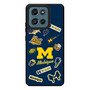 Michigan Wolverines themed decals Motorola Moto G Play 2026 Case