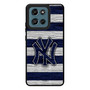 New York Yankees Wooden Style Motorola Moto G Play 2026 Case