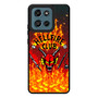 Stranger Things Hellfire Club on Fire Motorola Moto G Play 2026 Case